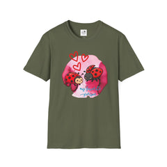 Ladybug Love T-Shirt — My Favorite Person Cute Couple Ladybugs with Hearts Valentine Tee
