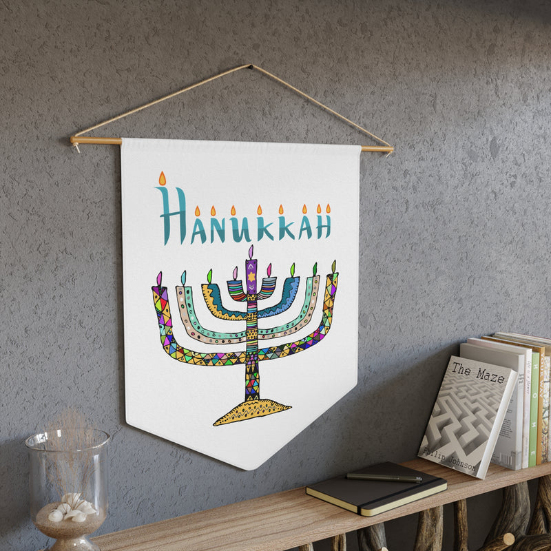 Pennant for Hanukkah