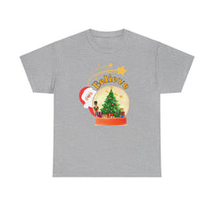 I Believe Christmas Unisex Heavy Cotton Tee