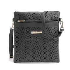 Blossomita Handbag With Cutout Flower Design