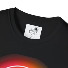 Rainbow Lips T-Shirt — Pride LGBT Neon Circle Graphic Tee