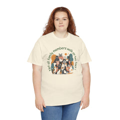 "Not All Family Members Walk on Two Feet" Cute Cat Family Graphic Tee