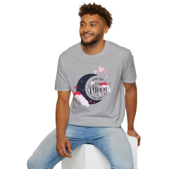 Love You to the Moon T-Shirt – Romantic Moon & Hearts Tee