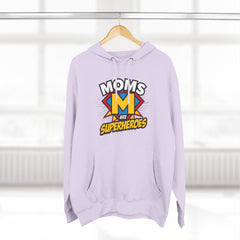 Moms Are Superheroes Hoodie — Mother's Day Graphic Sweatshirt