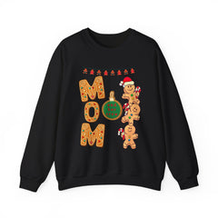 Gingerbread MOM and Her Crew Christmas Crewneck Sweatshirt