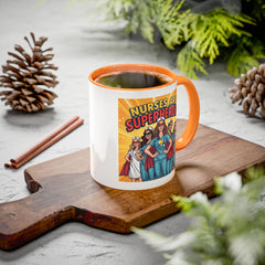 Nurses Are Superheroes Coffee Mug — Colorful 11oz/15oz Gift for Nurses