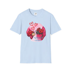 Ladybug Love T-Shirt — My Favorite Person Cute Couple Ladybugs with Hearts Valentine Tee