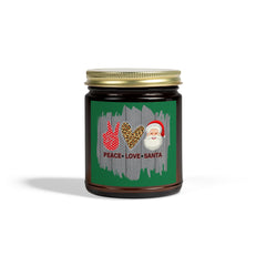 Christmas Scented Candles, Coconut Apricot Wax (4oz, 9oz)