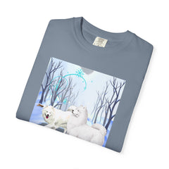 Winter Wonderland Samoyed T-Shirt — Holiday Dog Lover Tee