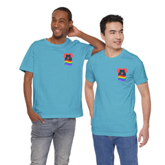 Pride Heart Tee 1— Rainbow Heart Graphic T-Shirt