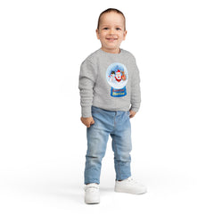 "Santa’s Besties" Snow Globe Holiday Toddler Sweatshirt