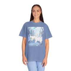Winter Wonderland Samoyed T-Shirt — Holiday Dog Lover Tee