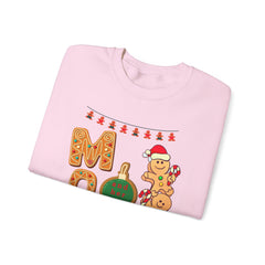 Gingerbread MOM and Her Crew Christmas Crewneck Sweatshirt