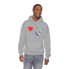 Love is Universal Unisex Heavy Blend™ Hooded Sweatshirt