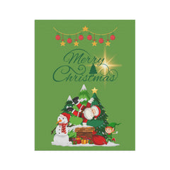 Garden & House Banner Christmas Theme