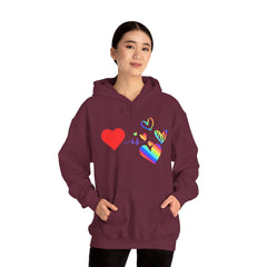 Love is Universal Unisex Heavy Blend™ Hooded Sweatshirt