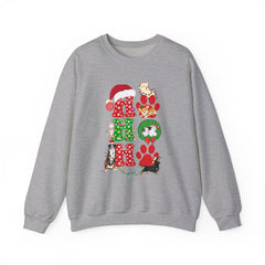 Christmas Ho Ho Ho Pet Lovers Crewneck Sweatshirt