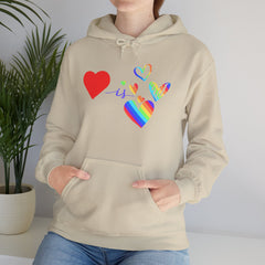 Love is Universal Unisex Heavy Blend™ Hooded Sweatshirt