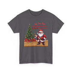Santa “ho-ho-ho and a bottle of Rum…CRAP” Holiday Tee shirt