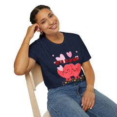 Valentine 'It's U & Me' Heart Couple T-Shirt