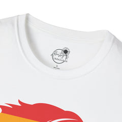 Pride Profile Silhouette T-Shirt — Rainbow LGBTQ+ Awareness Tee