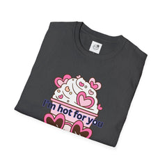 I'm Hot For You Coffee Cup Tee — Cute Valentine's Day Graphic T-Shirt