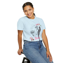 Growth... Floral Portrait T-Shirt
