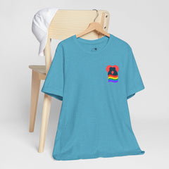 Pride Heart Tee 1— Rainbow Heart Graphic T-Shirt