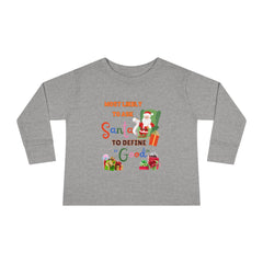 Holiday fun Toddler Long Sleeve Tee