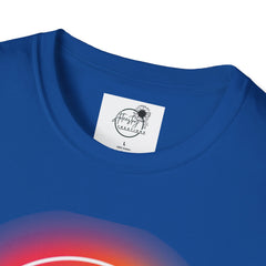 Rainbow Lips T-Shirt — Pride LGBT Neon Circle Graphic Tee