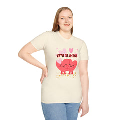 Valentine 'It's U & Me' Heart Couple T-Shirt