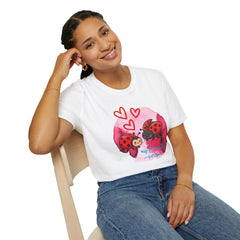 Ladybug Love T-Shirt — My Favorite Person Cute Couple Ladybugs with Hearts Valentine Tee
