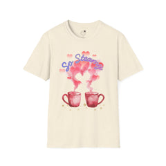 So Steamy Coffee T‑Shirt — Cute Couples/Coffee Lover Tee