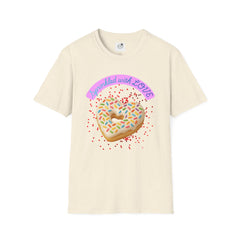 Sprinkled With Love Heart Donut Graphic Tee