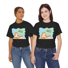 Hey Can I Get a Bit of PRIVACY Here..Orange Cat Graphic T-Shirt