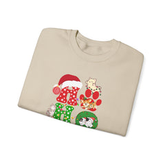 Christmas Ho Ho Ho Pet Lovers Crewneck Sweatshirt