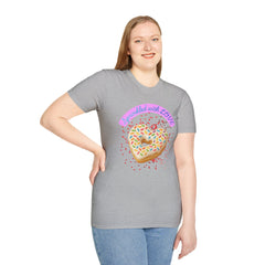 Sprinkled With Love Heart Donut Graphic Tee