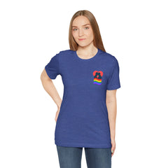 Pride Heart Pocket Tee — Rainbow LGBTQ+ Short Sleeve T-Shirt