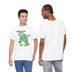 Angry Dino — "Another Fine Day! Crap!" Graphic Tee