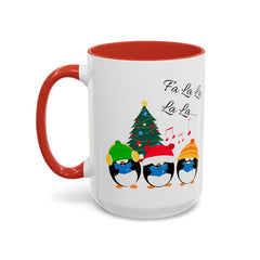 Coffee Mug Penguin Singing Design 11, 15oz