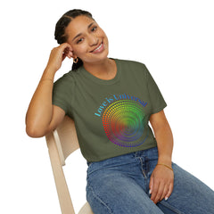 Love Is Universal T-Shirt — Rainbow Spiral Pride Tee