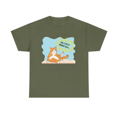 Hey Can I Get a Bit of PRIVACY Here..Orange Cat Graphic T-Shirt