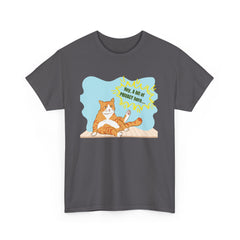 Hey Can I Get a Bit of PRIVACY Here..Orange Cat Graphic T-Shirt