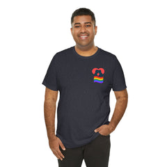 Pride Heart Tee 1— Rainbow Heart Graphic T-Shirt