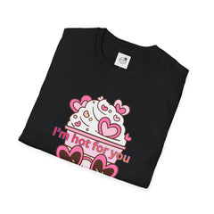I'm Hot For You Coffee Cup Tee — Cute Valentine's Day Graphic T-Shirt