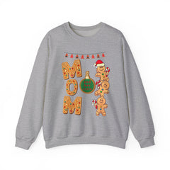 Gingerbread MOM and Her Crew Christmas Crewneck Sweatshirt