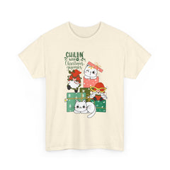 Christmas Cats T-Shirt — Cute Holiday Kitty Gift Tee (Chillin’ with My Felines)