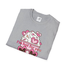 I'm Hot For You Coffee Cup Tee — Cute Valentine's Day Graphic T-Shirt