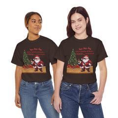 Santa “ho-ho-ho and a bottle of Rum…CRAP” Holiday Tee shirt