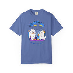Hanukkah Dog T-Shirt — Cute Menorah & Dreidel Holiday Tee
